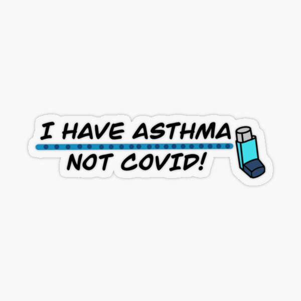 Item preview, Asthma quote designed and sold by DesignsByJaz.