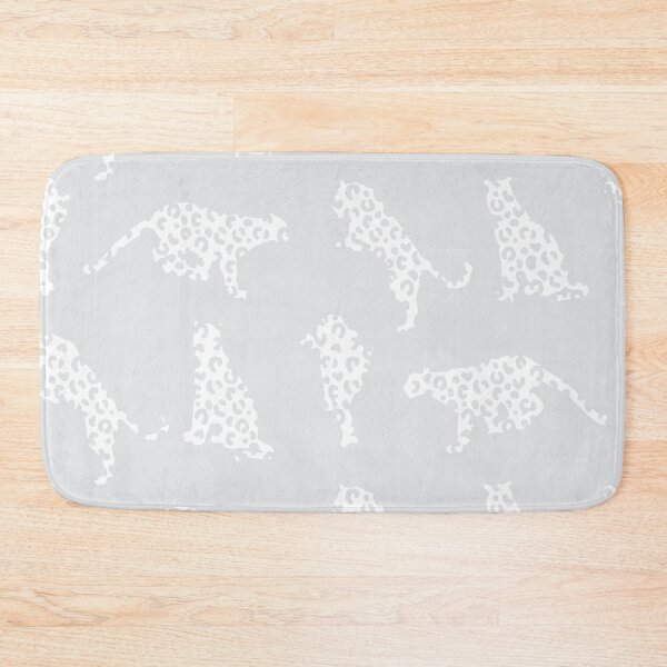 Item preview, Light Gray Leopard Silhouettes designed and sold by Carolina Diaz.