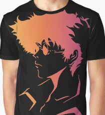 Spike Cowboy Bebop Graphic T-Shirt