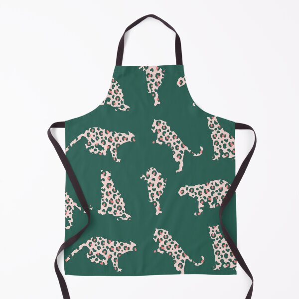 Artikelvorschau, Pink and Teal Leopard Silhouettes entworfen und verkauft von Carolina Diaz.