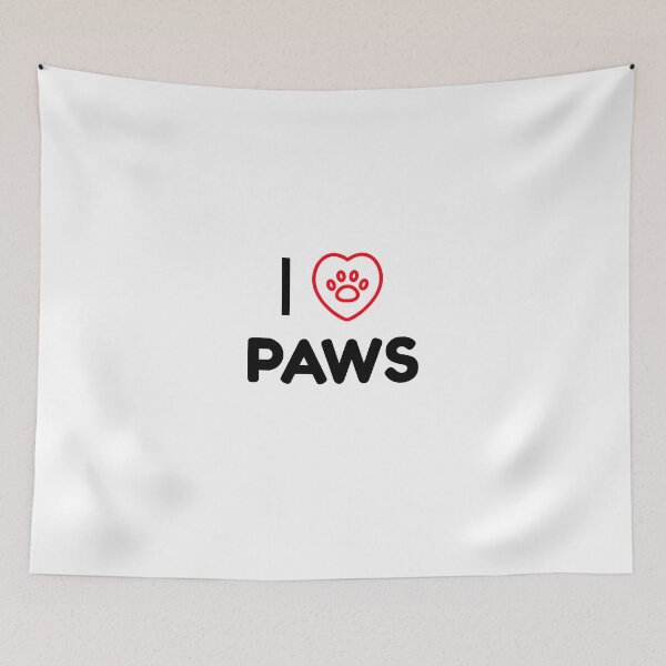 Item preview, I Love Paws designed and sold by TeckDesigns.