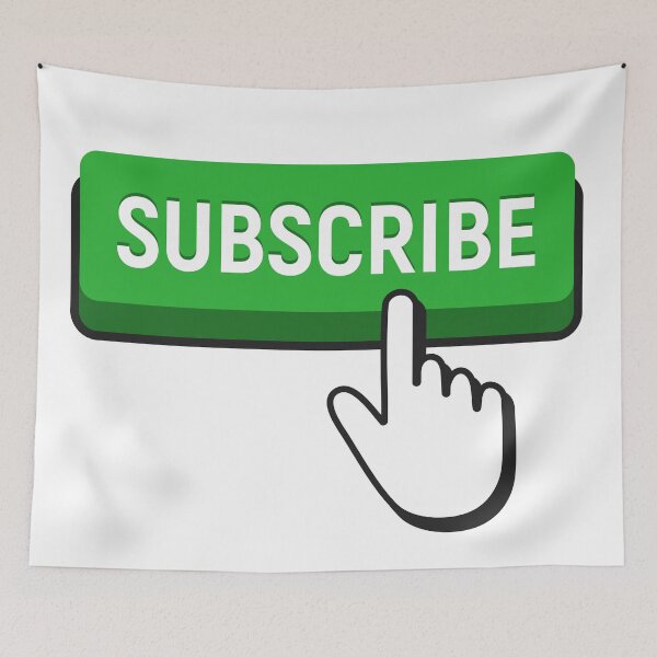 Item preview, subscribe button designed and sold by namaganda.