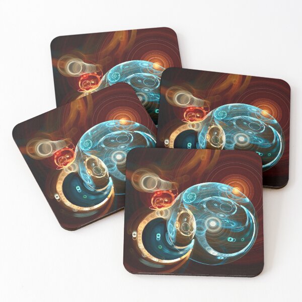 Item preview, Fractal Abstract Bubble Gears designed and sold by IssyDesigns.