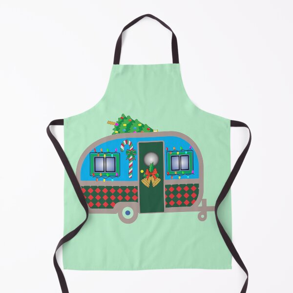 Item preview, RV Camper With Christmas Tree designed and sold by dhajr.