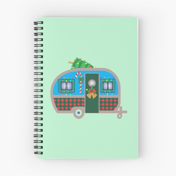 Item preview, RV Camper With Christmas Tree designed and sold by dhajr.