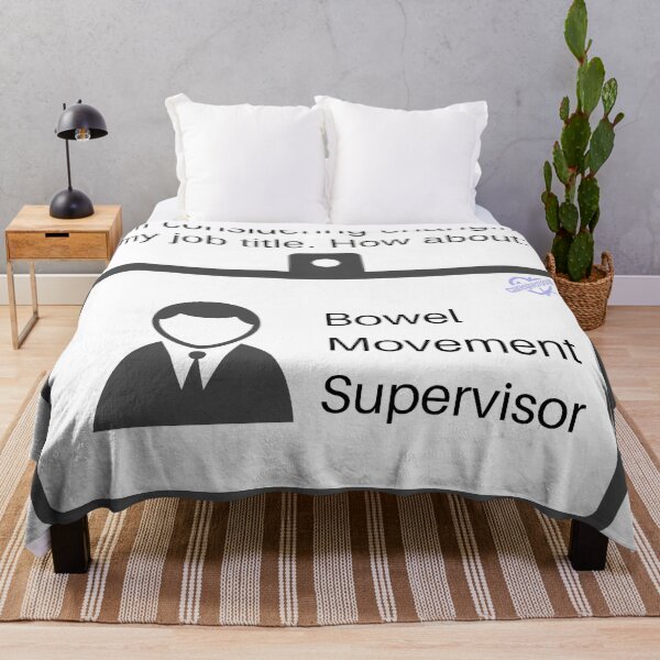 Item preview, Bowel Movement Supervisor designed and sold by Caregiverology.