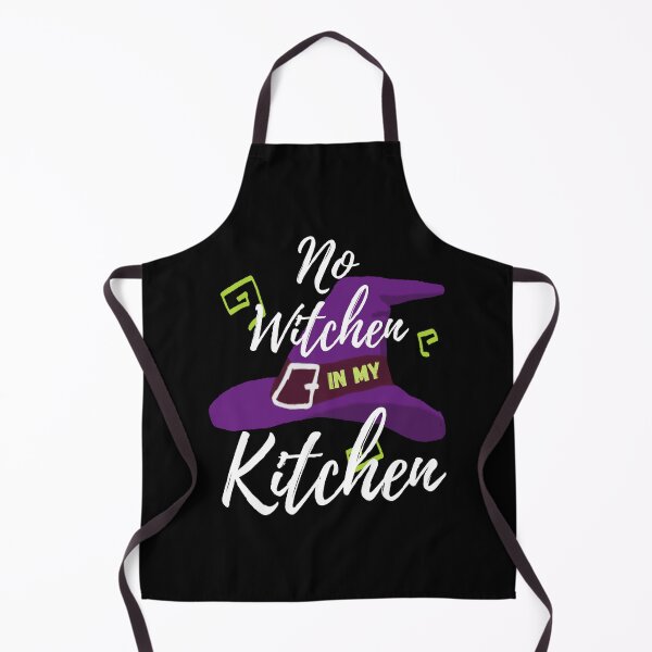 Item preview, No Witchen in my Kitchen - Halloween by Boo-da-chay designed and sold by Boo-da-chay.
