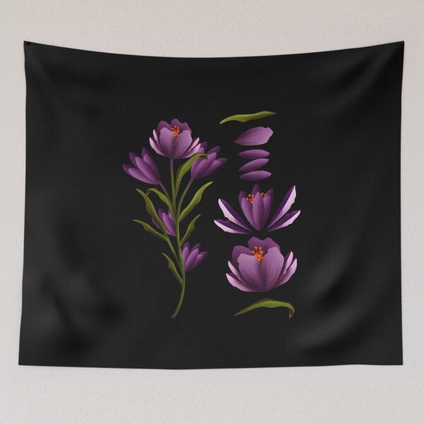 Item preview, Botanical nature flowers designed and sold by ZainabStudio.