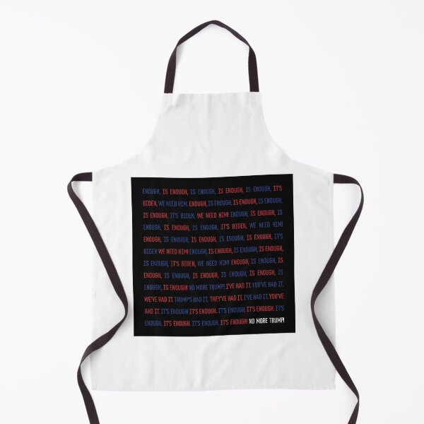 Item preview, No More Trump (Enough Is Enough) in Black designed and sold by Neil Feigeles.