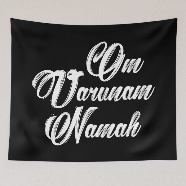 Item preview, Om Varunam Namah (white) designed and sold by didijuca.