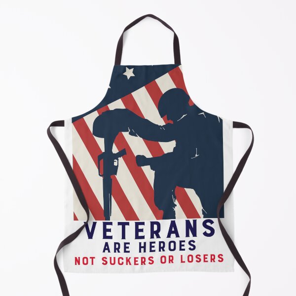 Item preview, veterans are heroes not suckers or losers designed and sold by teacherfy.