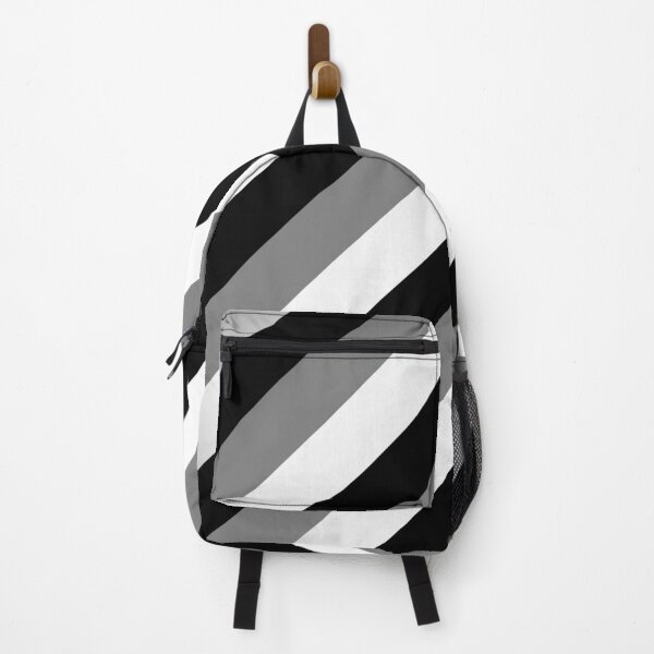 Item preview, grey black white pattern stripes designed and sold by Fai-oma.
