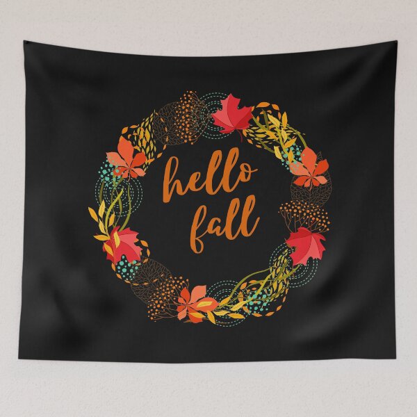 Item preview, HELLO FALL BLACK designed and sold by D-artSide.