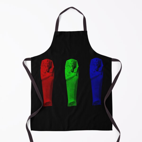 Item preview, Pop art RGB Ahmose I ushabti designed and sold by DotorEaon.