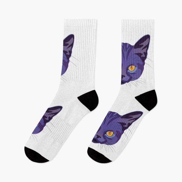 Item preview, Purple Halloween Cat  designed and sold by FarOutGraphics.
