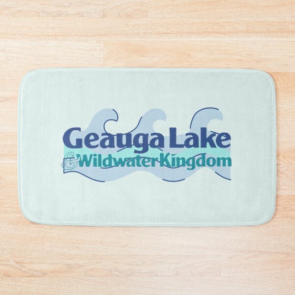 Item preview, Nostalgic Geauga Lake and Wildwater Kingdom Logo with Waves designed and sold by MixedBagMerch.