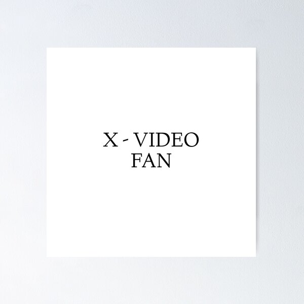 Square X Video - Xvideo Posters for Sale | Redbubble