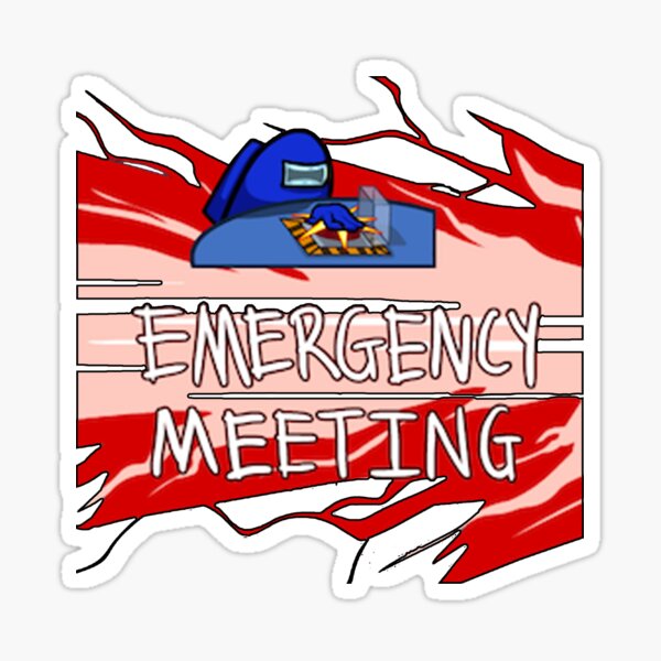 Among Us Emergency Meeting Gifts & Merchandise | Redbubble