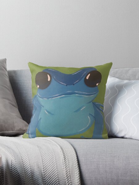 Aperçu de l'œuvre Grenouille bleue créée et vendue par RainbowDraco.