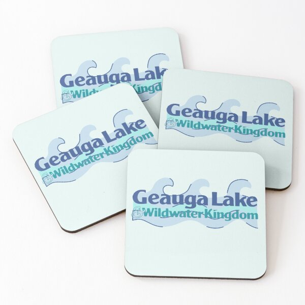 Item preview, Nostalgic Geauga Lake and Wildwater Kingdom Logo with Waves designed and sold by MixedBagMerch.