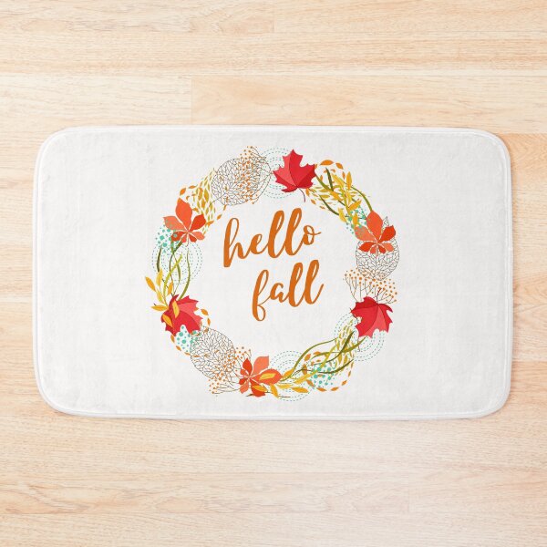 Item preview, HELLO FALL WHITE designed and sold by D-artSide.