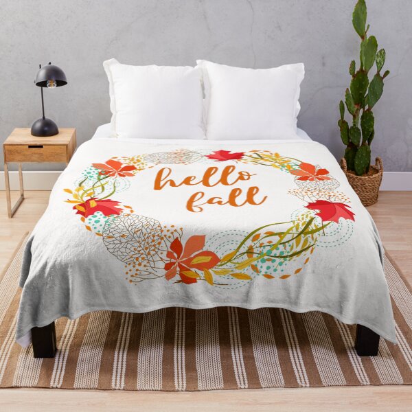 Item preview, HELLO FALL WHITE designed and sold by D-artSide.