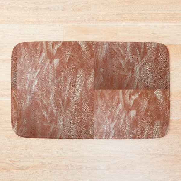 Item preview, Copper Red and Silver Brush Strokes  designed and sold by Talia Felix.