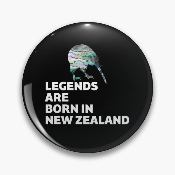 Item preview, Legends are Born in New Zealand Kiwi designed and sold by TangoCharlieNZ.