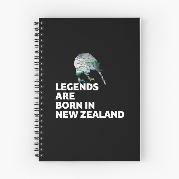 Item preview, Legends are Born in New Zealand Kiwi designed and sold by TangoCharlieNZ.