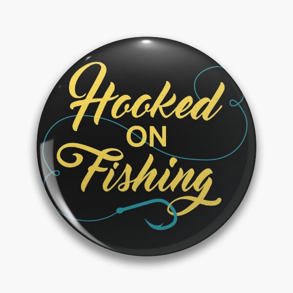 Item preview, Hooked on fishing designed and sold by girlsgetgadgets.
