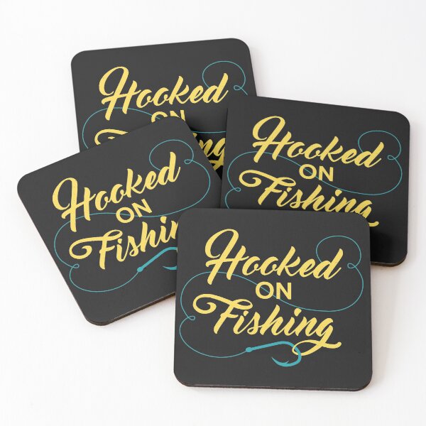 Item preview, Hooked on fishing designed and sold by girlsgetgadgets.
