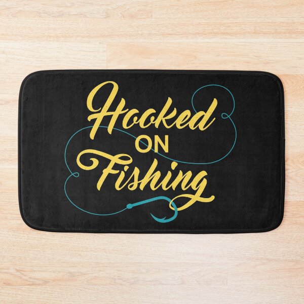 Item preview, Hooked on fishing designed and sold by girlsgetgadgets.