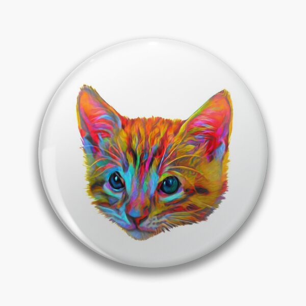 Item preview, Gatito Technicolor designed and sold by Iris Galloway.