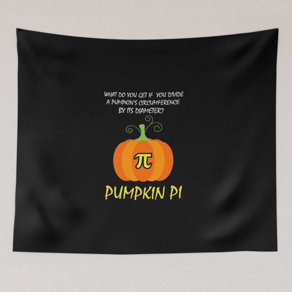 Item preview, Halloween Math Pun Pumpkin Pi designed and sold by SamArtistbyAUS.