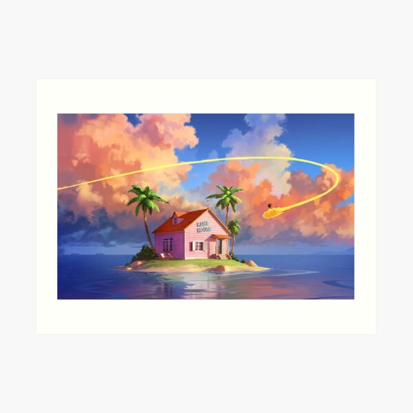 Kame House Art Print