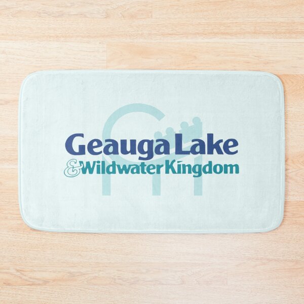 Item preview, Nostalgic Geauga Lake and Wildwater Kingdom Logo with Coaster designed and sold by MixedBagMerch.