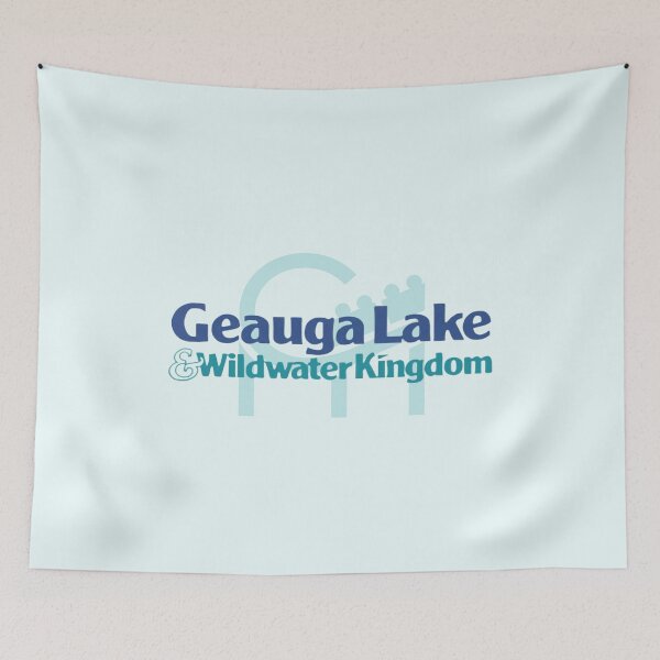 Item preview, Nostalgic Geauga Lake and Wildwater Kingdom Logo with Coaster designed and sold by MixedBagMerch.