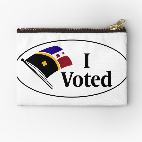I Voted - L'Manberg Election Zipper Pouch