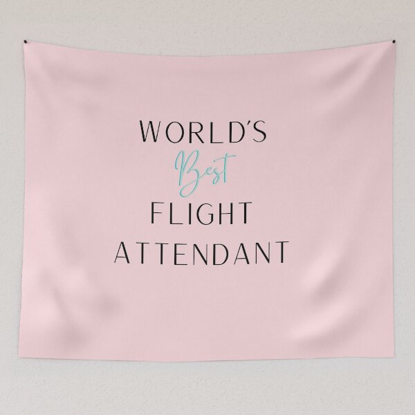 Item preview, World’s Best Flight Attendant designed and sold by Creations By MGM.