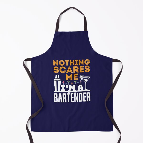 Item preview, Nothing Scares Me I'm A Bartender Funny Bartending Quote designed and sold by jaygo.