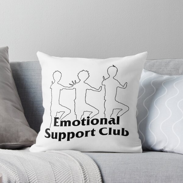 Item preview, Suga Hinata Nishinoya Hit A Nice Serve!! (Emotional Support Club) designed and sold by Mercks.
