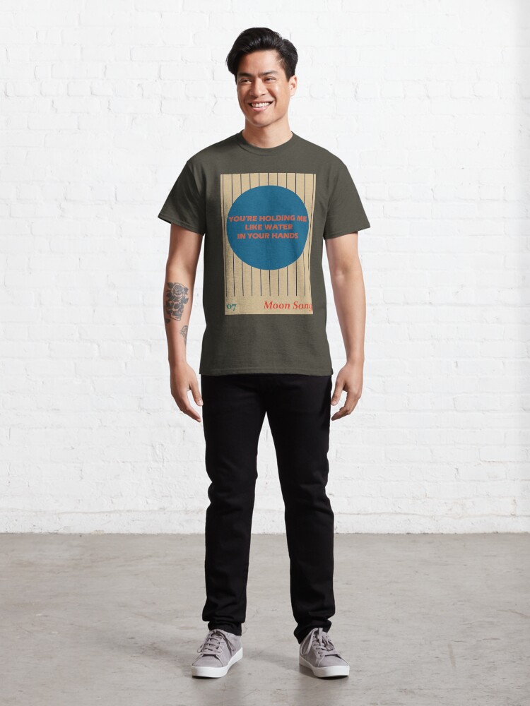 Alternate view of Phoebe Bridgers Moon Song lyrics Classic T-Shirt