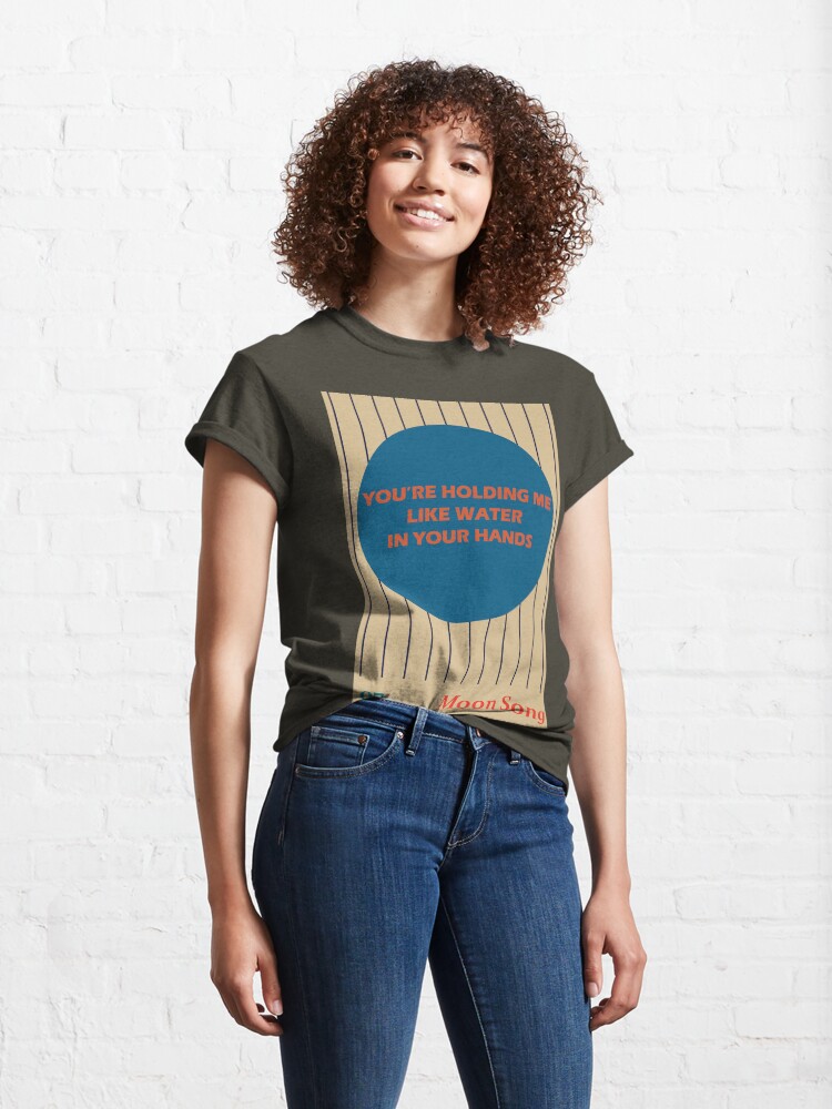 Alternate view of Phoebe Bridgers Moon Song lyrics Classic T-Shirt