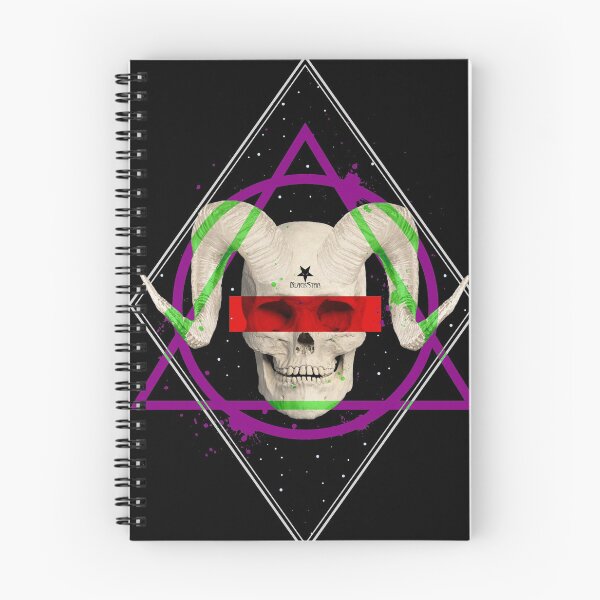 Item preview, Goth Space Skull designed and sold by Black Star.