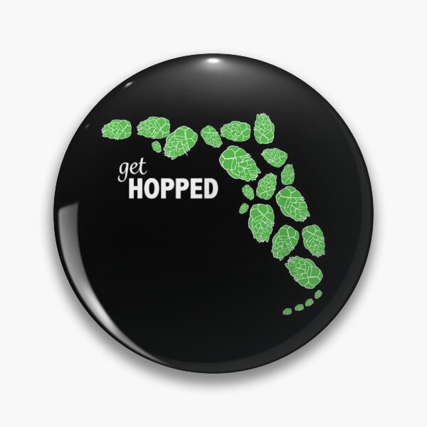 Item preview, Get Hopped Florida Craft Beer and Brewing FL  designed and sold by MichaelDichiera.