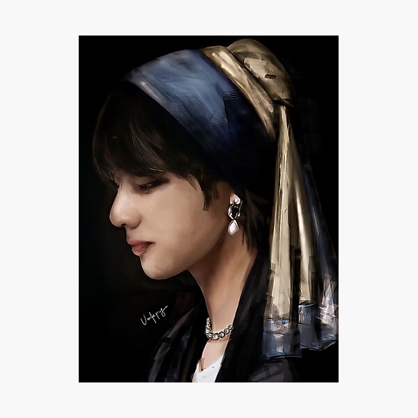 Bts v clearance pearl earring