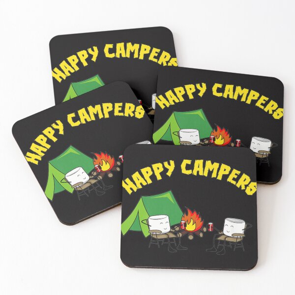 Item preview, Happy Campers Shirt _ Beer Campfire Marshmallows  designed and sold by JoanneHughes.