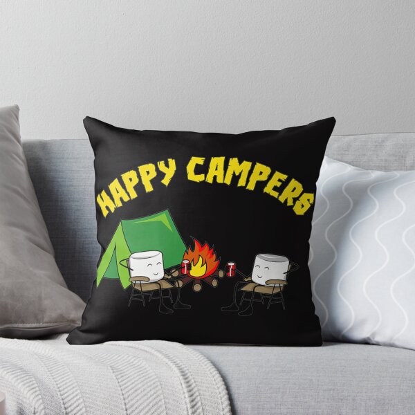 Item preview, Happy Campers Shirt _ Beer Campfire Marshmallows  designed and sold by JoanneHughes.