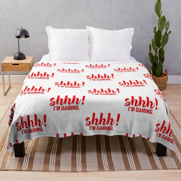 Item preview, Shhh - I'm Gaming - Red designed and sold by GamersBoost.