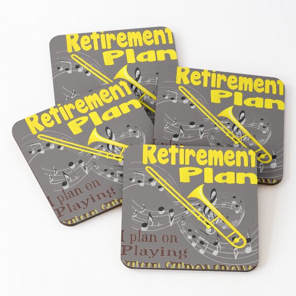 Item preview, I Have A Retirement Plan Trombone Funny Retired designed and sold by MichaelDichiera.